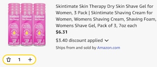 Skintimate Skin Therapy Dry Skin Shave Gel