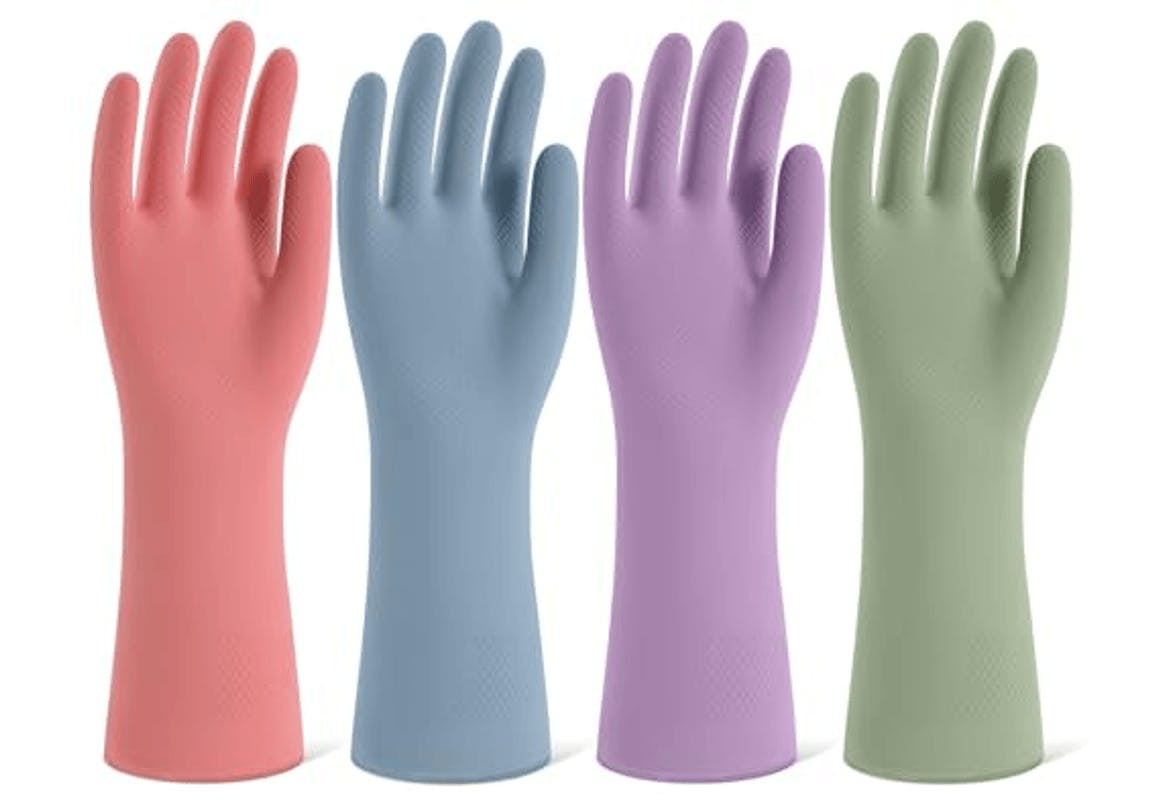 Rubber Cleaning Gloves