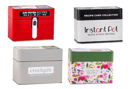 Recipe Card Tin