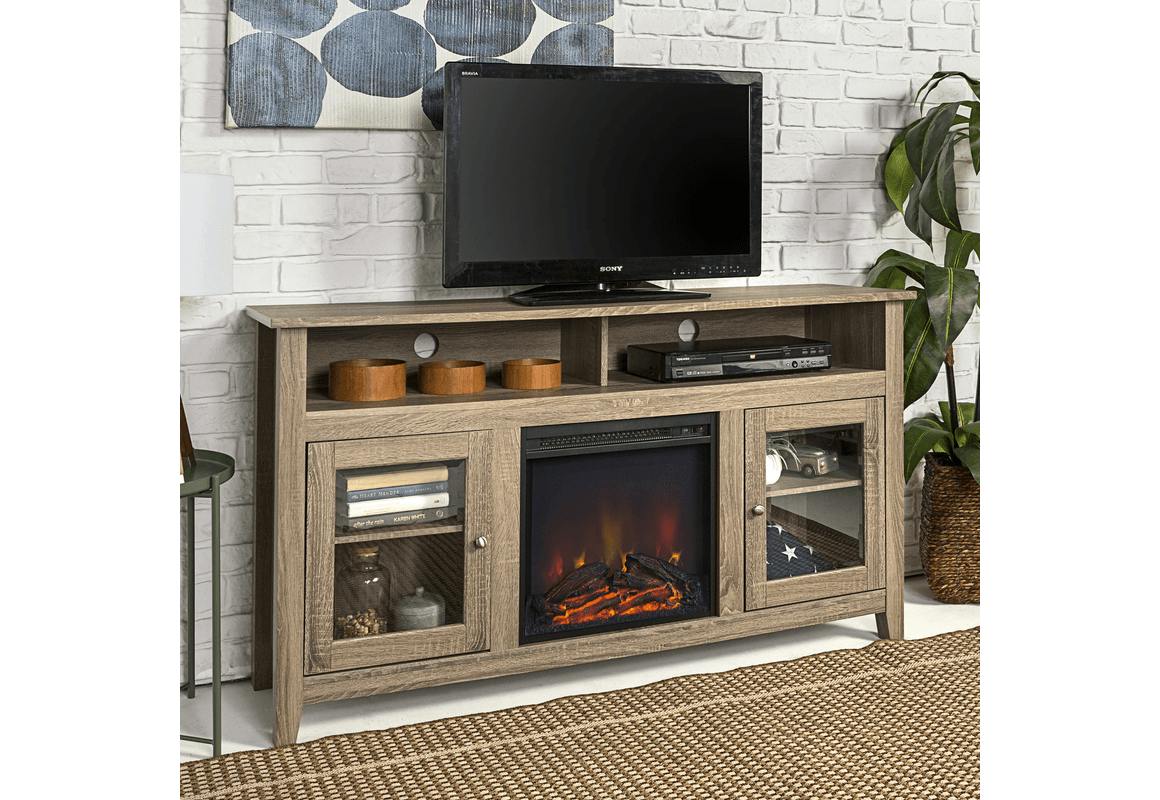 Walker Edison Fireplace TV Stand