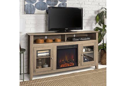 Walker Edison Fireplace TV Stand