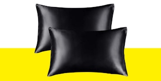 black satin pillowcases