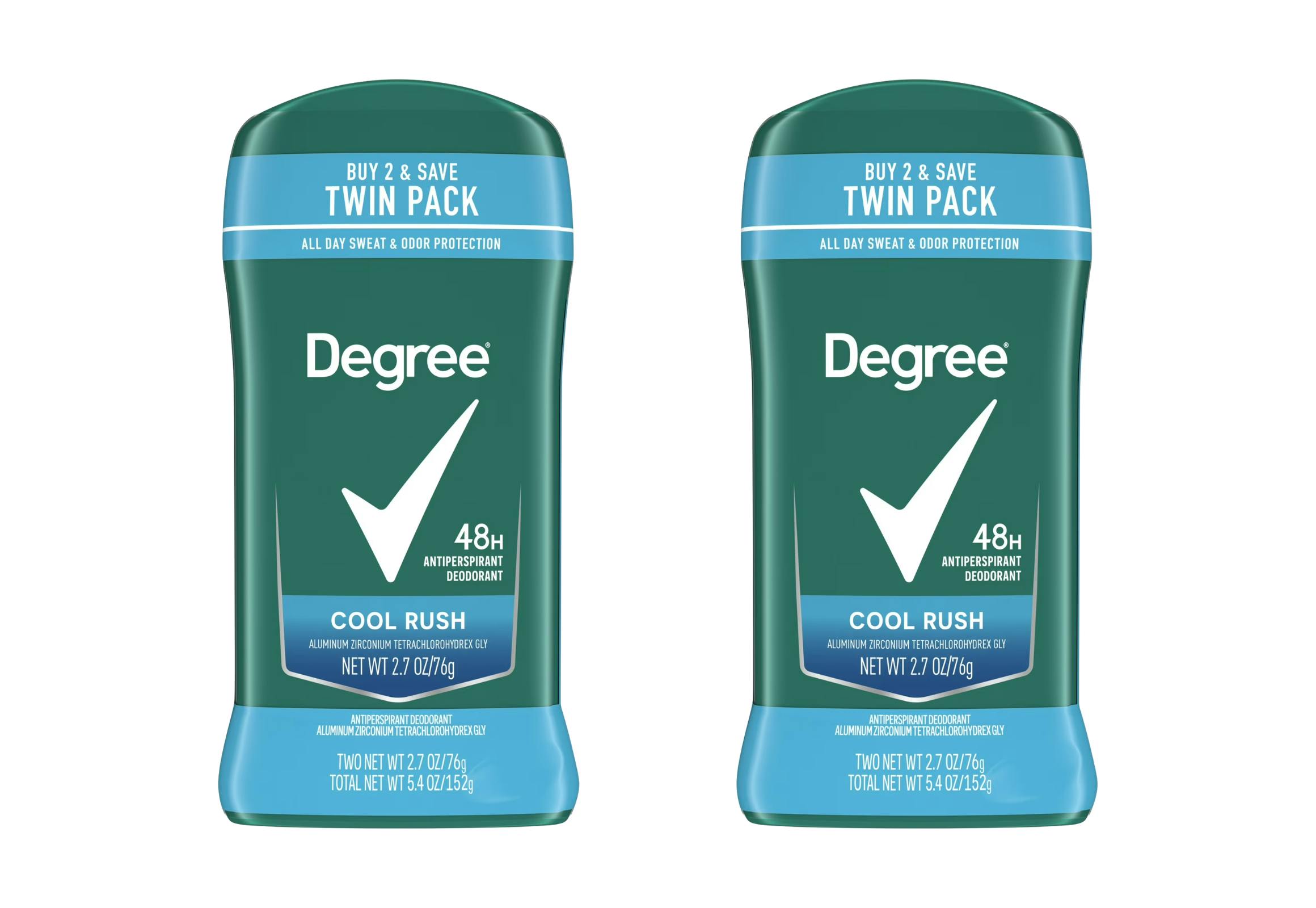 2 Degree Men Deodorant Twin Packs