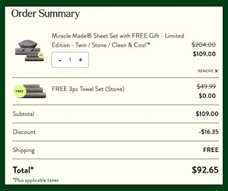 miracle-sheets-checkout-2