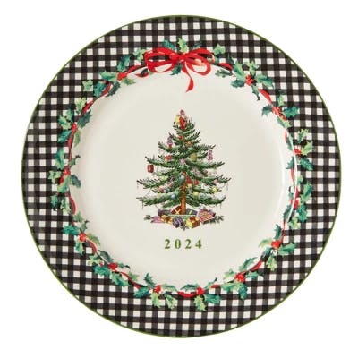 Christmas Tree Collector Plate