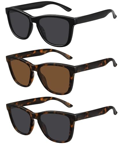 Adult Polarized Sunglasses 3-Pack