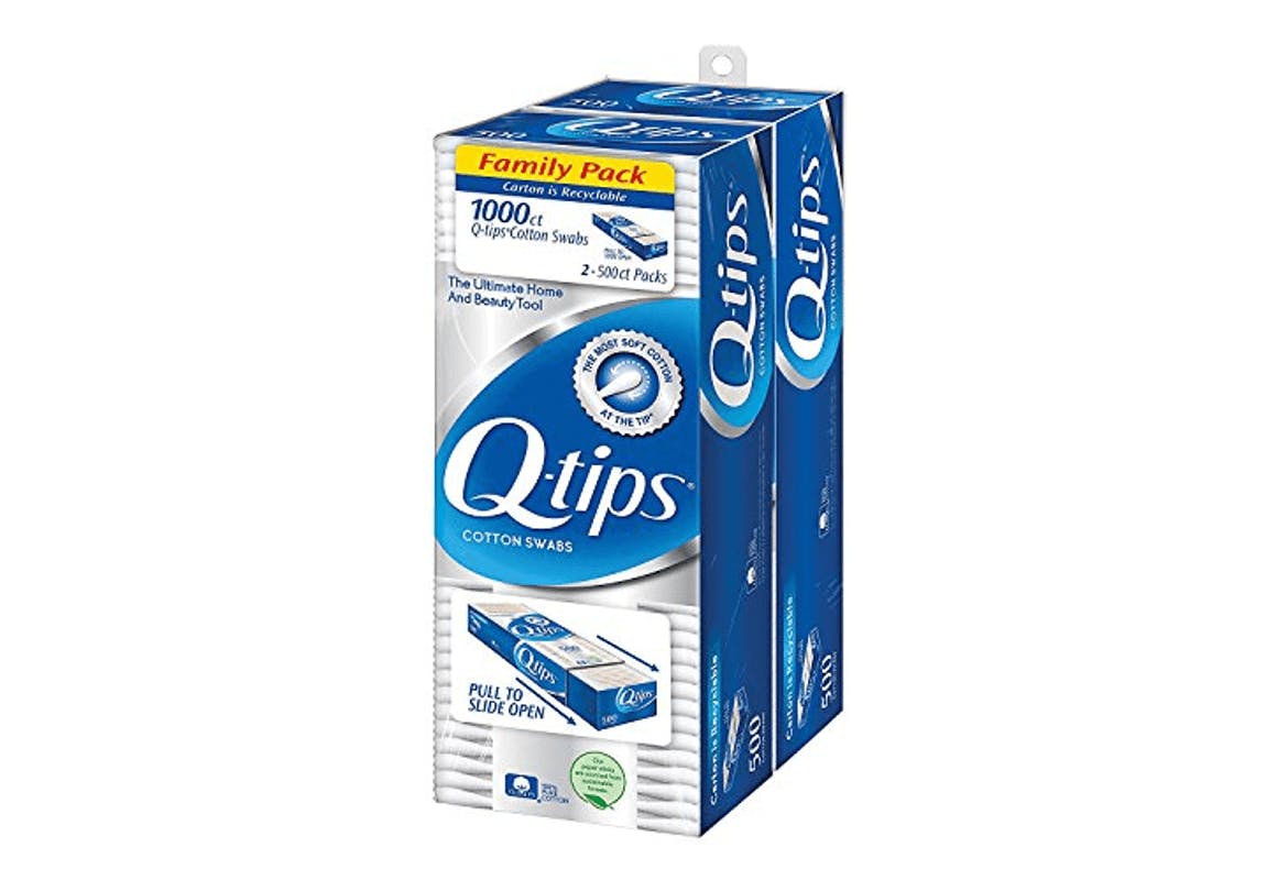 Q-tips Cotton Swabs Family Pack