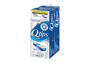 Q-tips Cotton Swabs Family Pack