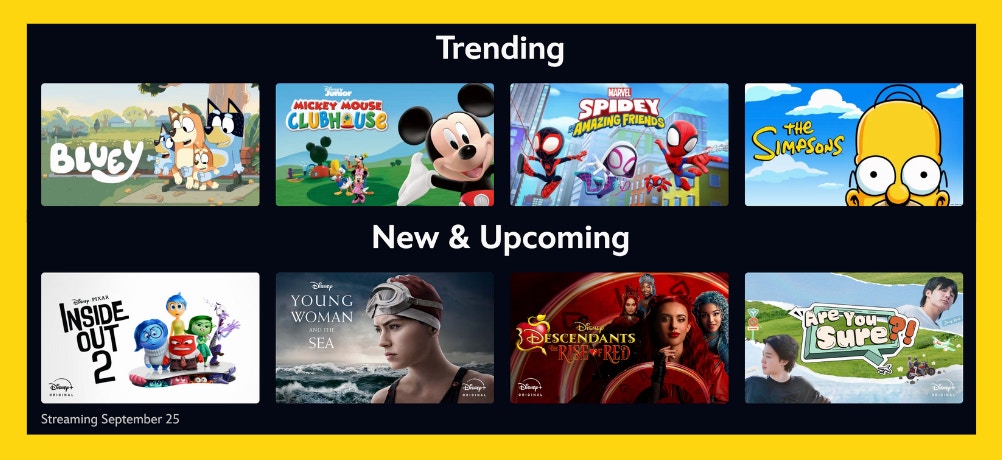 Disney+ Cart Image
