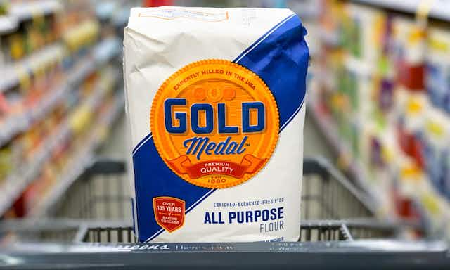 Gold Medal 5-Pound Flour, as Low as $2.58 on Amazon card image