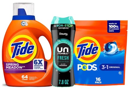 3 P&G Laundry Products