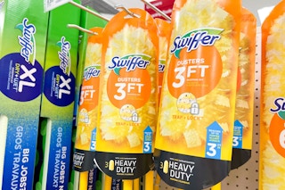 swiffer dusters on a target shelf