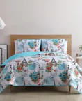 Microfiber King Quilt Set