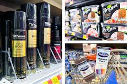 tresemme, breyers, and pedialyte side by side walmart cash 9/8/26