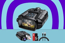 4K Night Vision Binoculars, $59.49 on Amazon (Reg. $170) card image