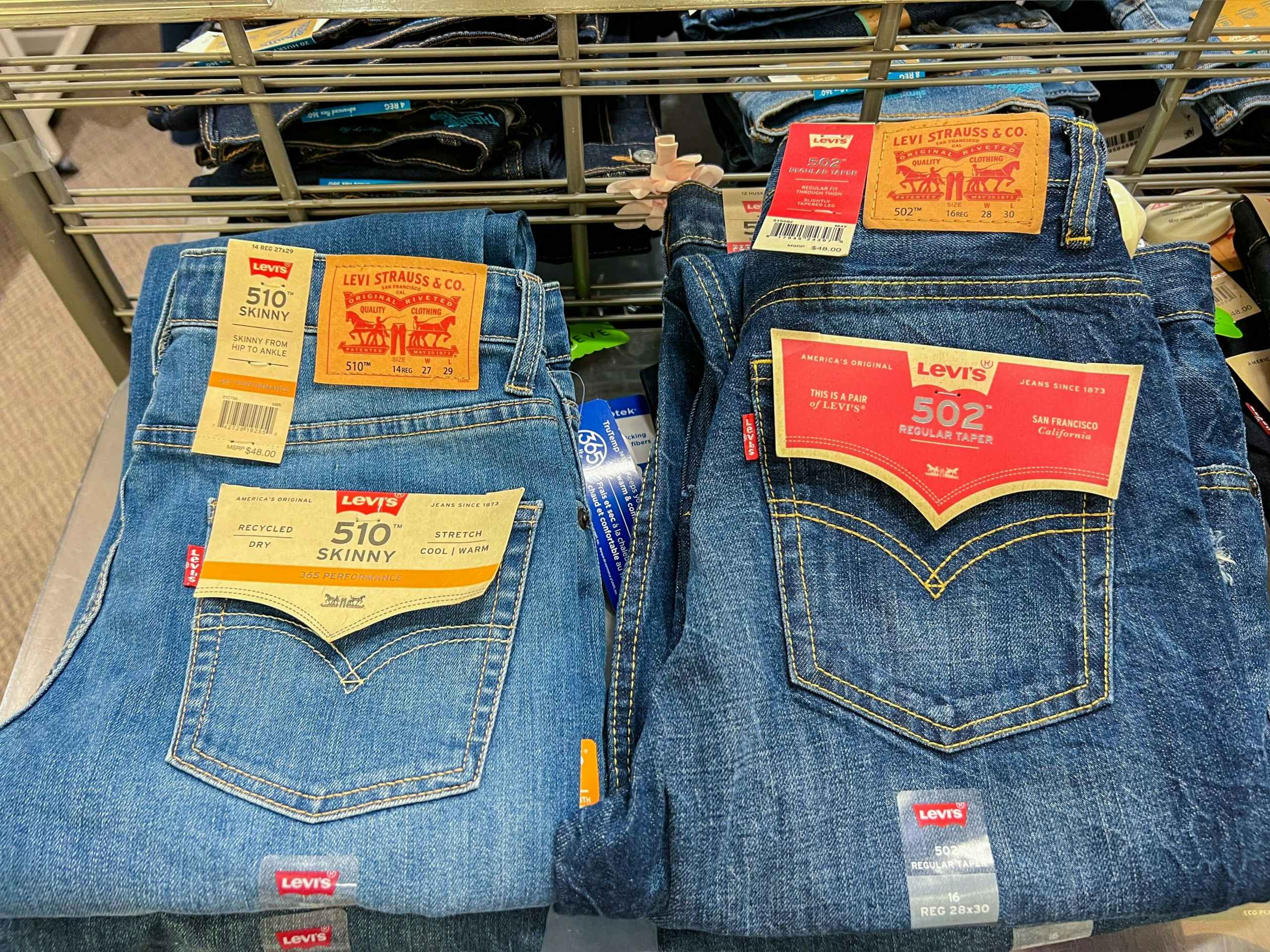 Levi Jeans on Clearance for the Family, as Low as $15.93 at Macy's