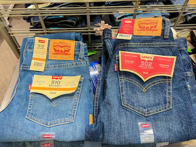 Levi Jeans on Clearance for the Family, as Low as $15.93 at Macy's card image