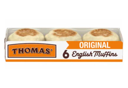 2 Thomas' English Muffins Packs
