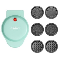 6-in-1 Mini Waffle Maker