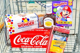 kroger matchup groceries in shopping cart