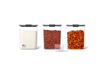 Rubbermaid Storage Container Set