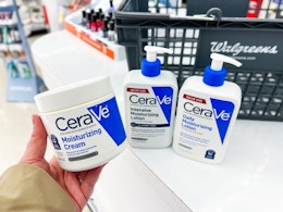 cerave products and walgreens basket