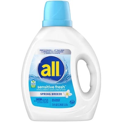 All Sensitive Fresh Laundry Detergent