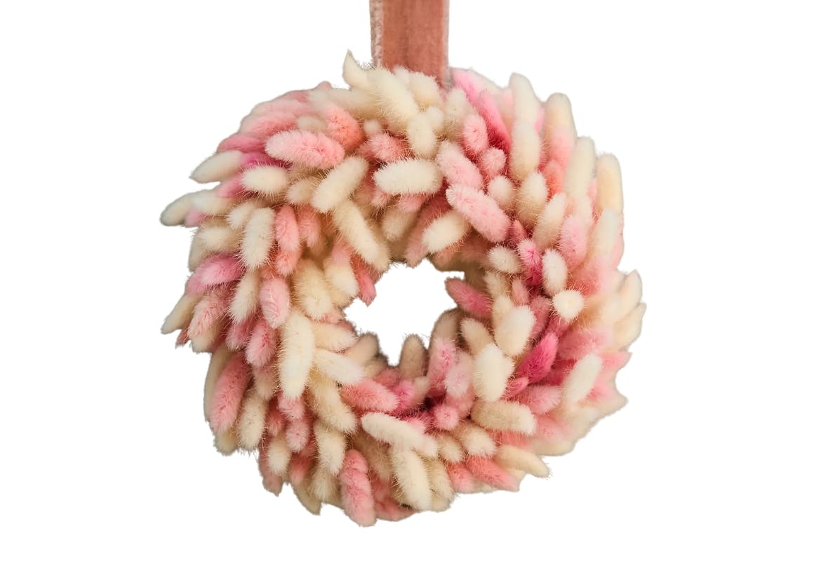 Anthropologie Bunny Tails Wreath
