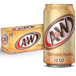 A&W Cream Soda 12-Pack