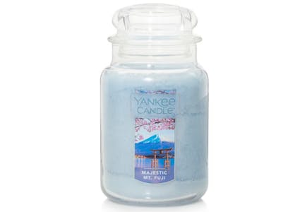 Majestic Mt. Fuji Candle