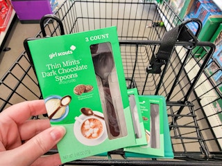 thin mints stirring spoons
