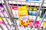 L'il Critter kids' vitamins in a Walmart cart