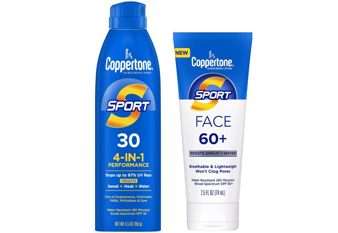 2 Coppertone Sunscreens