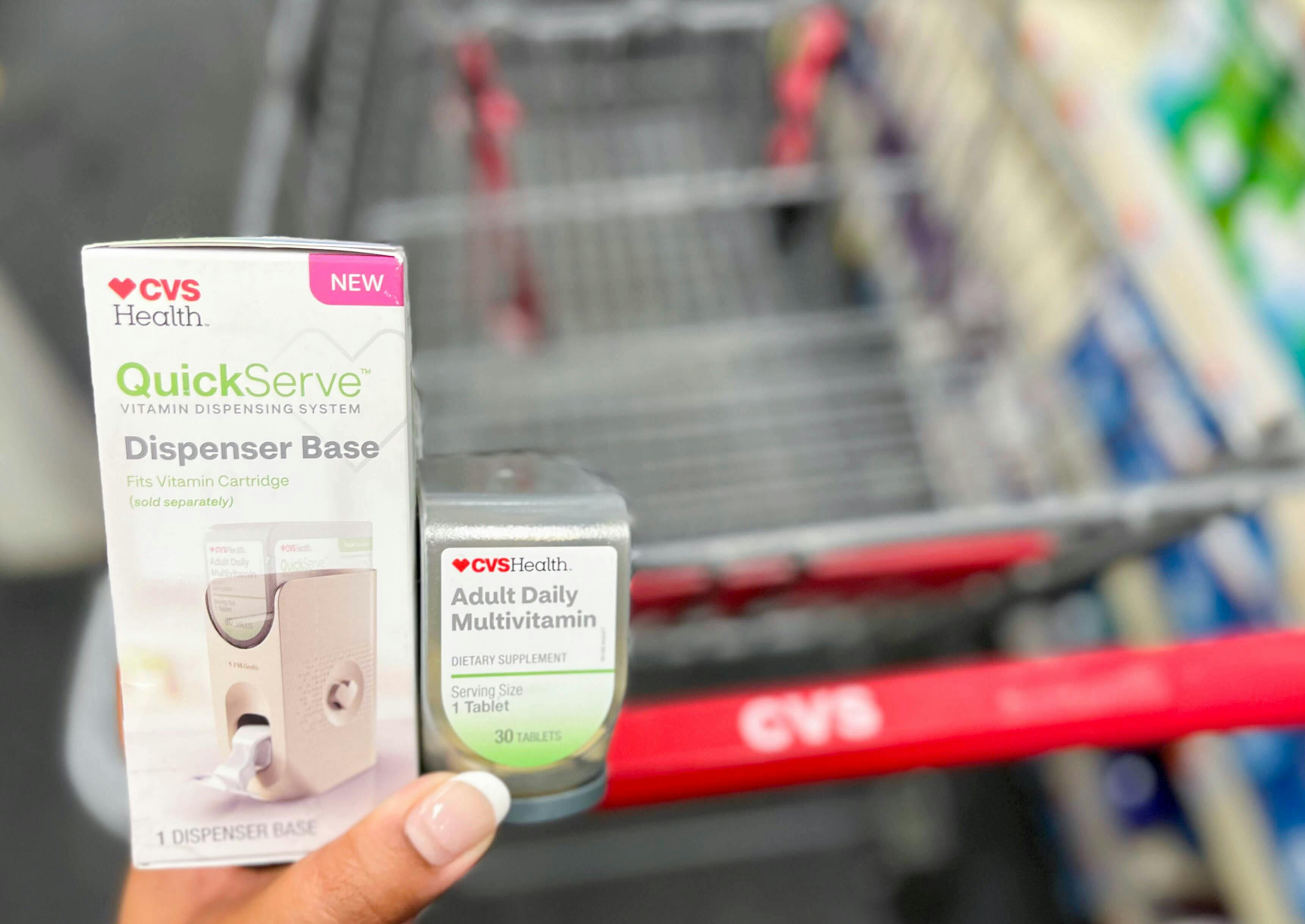 Free CVS Health Vitamin Dispenser With Refill Purchase at CVS The