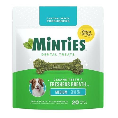 3 Minties Dental Chews