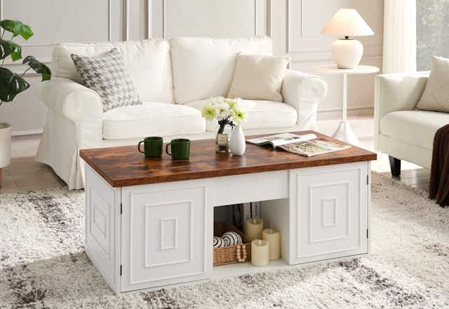 Huge Farmhouse Furniture Sale: Up to 82% Off at Walmart card image