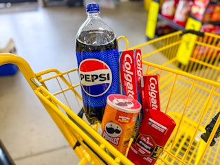 dollar general pepsi, colgate, pringles, old spice