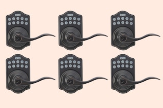 a 6-pack of amazon basics keypads