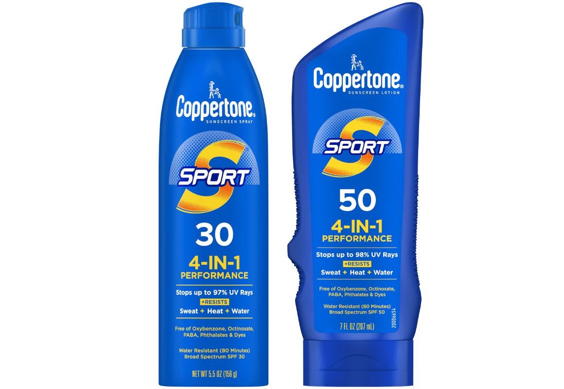 2 Coppertone Sunscreens