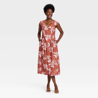 A New Day Women's Midi Dress