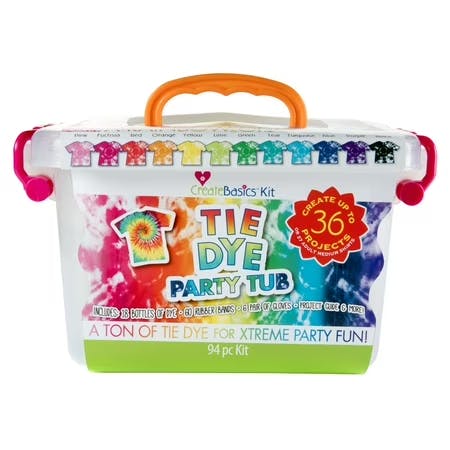 Tie-Dye Party Tub
