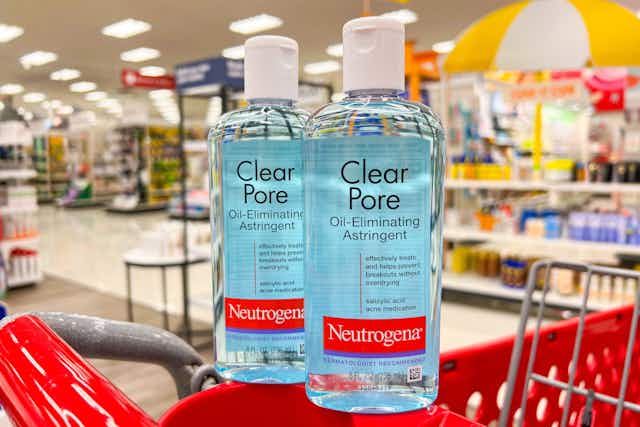 Neutrogena Clear Pore Astringent, as Low as $3.13 at Target (Reg. $6.79) card image