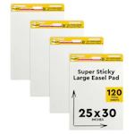 Post-it Super Sticky Easel Pad 4-Pack