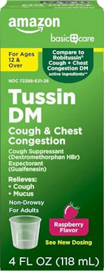 Amazon Basic Care Tussin DM