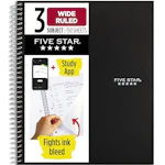 Five Star 3-Subject Notebook