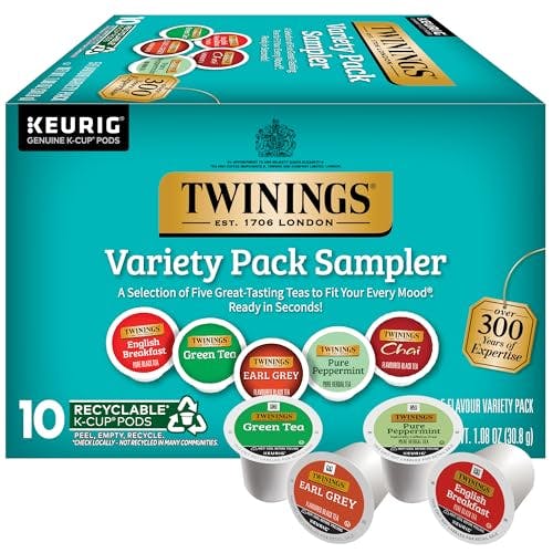 3 Twinings K-Cup Pod Packs