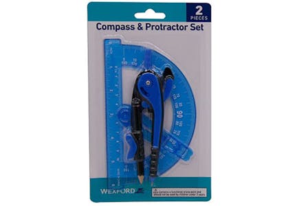 Wexford Compass & Protractor Set