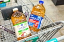 kroger apple juice in shopping cart