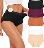 Women's High-Waisted Briefs 5-Pack