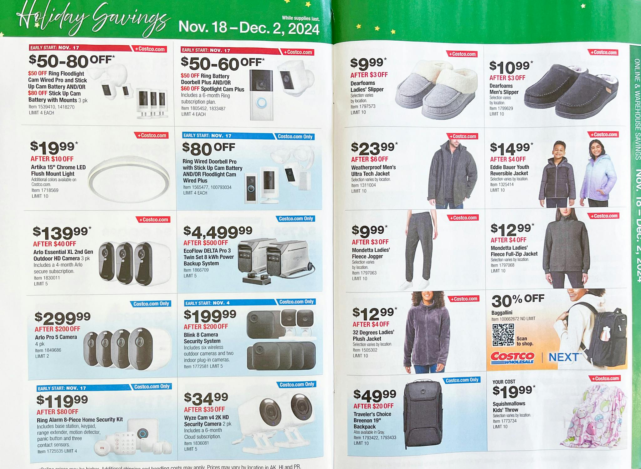 costco black friday sales